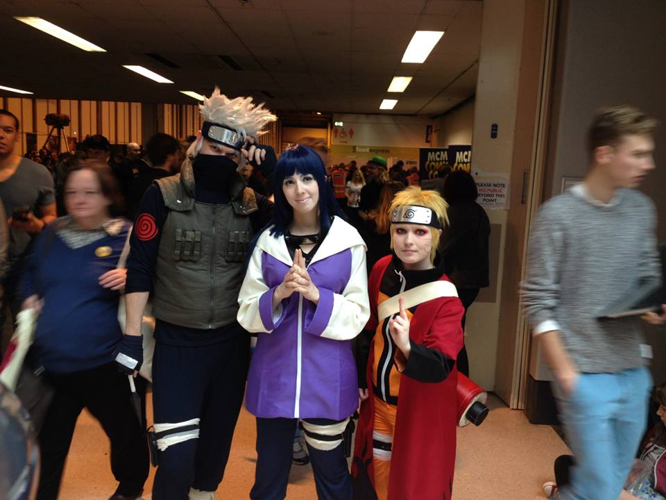 Naruto, Hinata and Kakashi