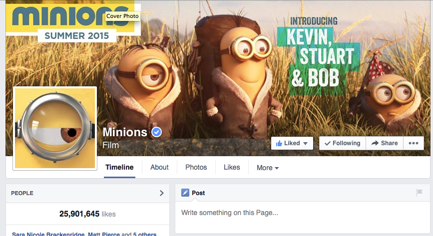 US Minions Facebook