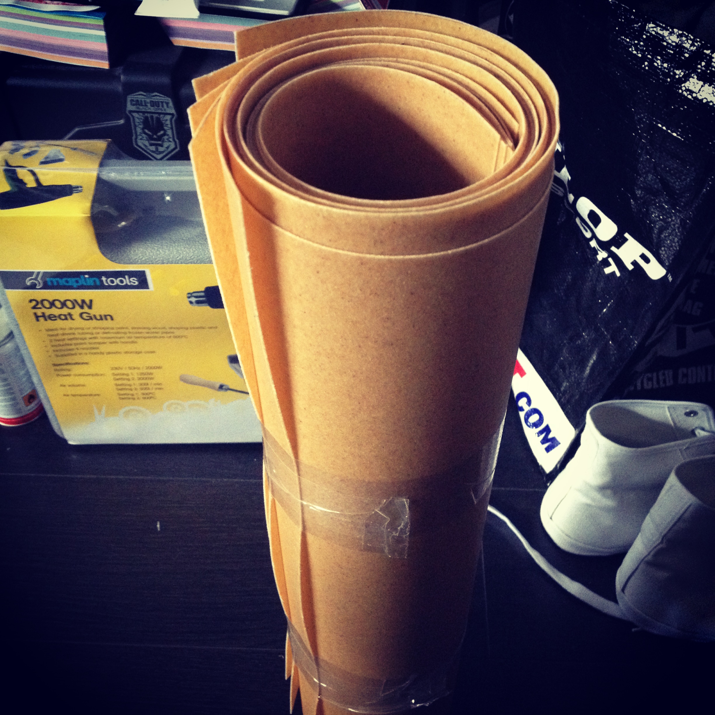 worbla and heat gun