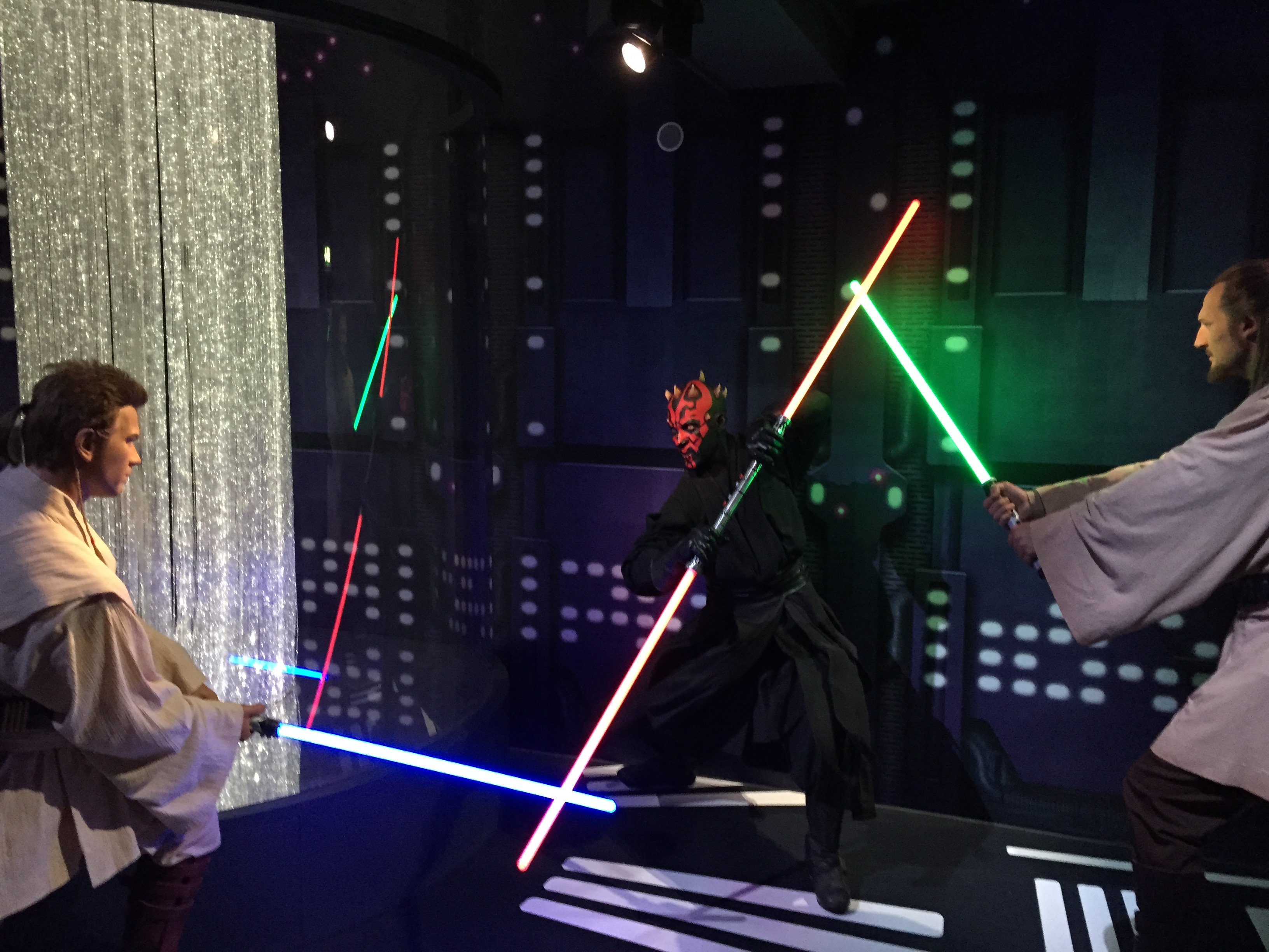 Jedi fight - Star Wars Madame Tussauds