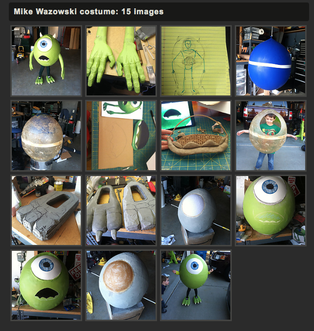 Fibre Glass Mike Wazowski