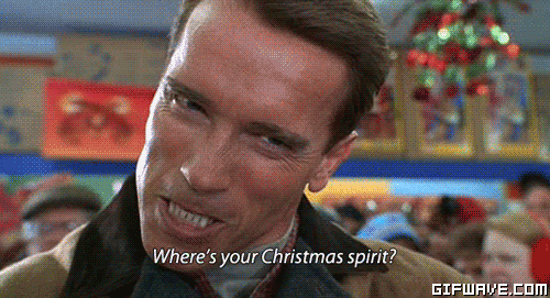Where's your christmas spirit