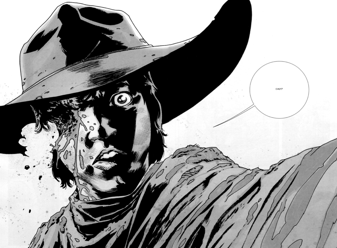 Comic Carl lost eye